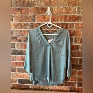 Janina Sage Green Long Sleeve Top Women’s Size:12 NWT